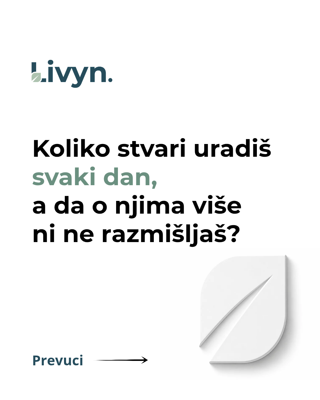 LIVYN Instagram objava