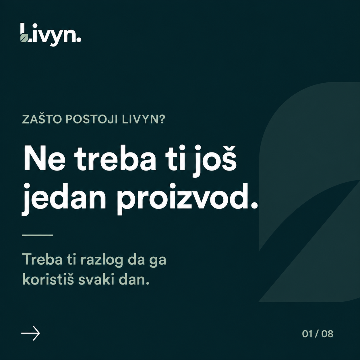 LIVYN Instagram objava